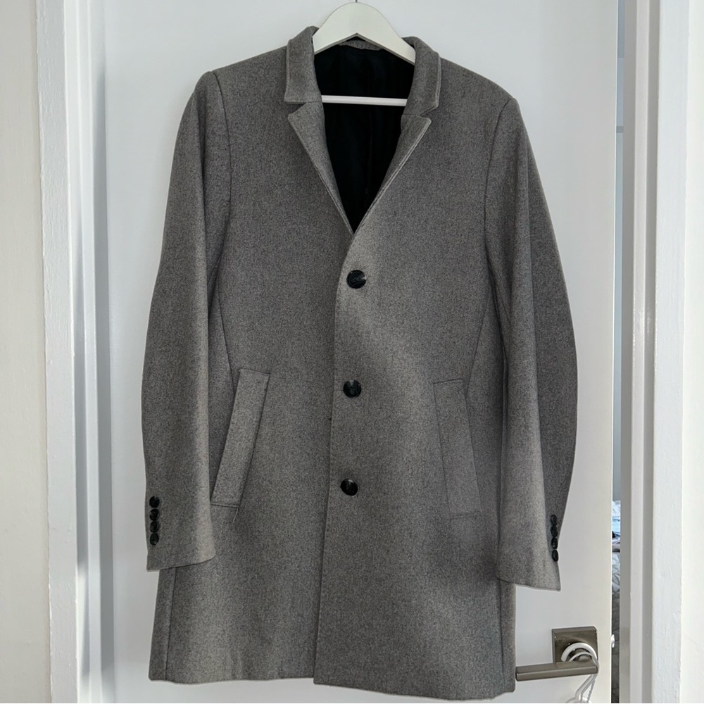 H&M SLIM FIT WOOL-BLEND COAT
